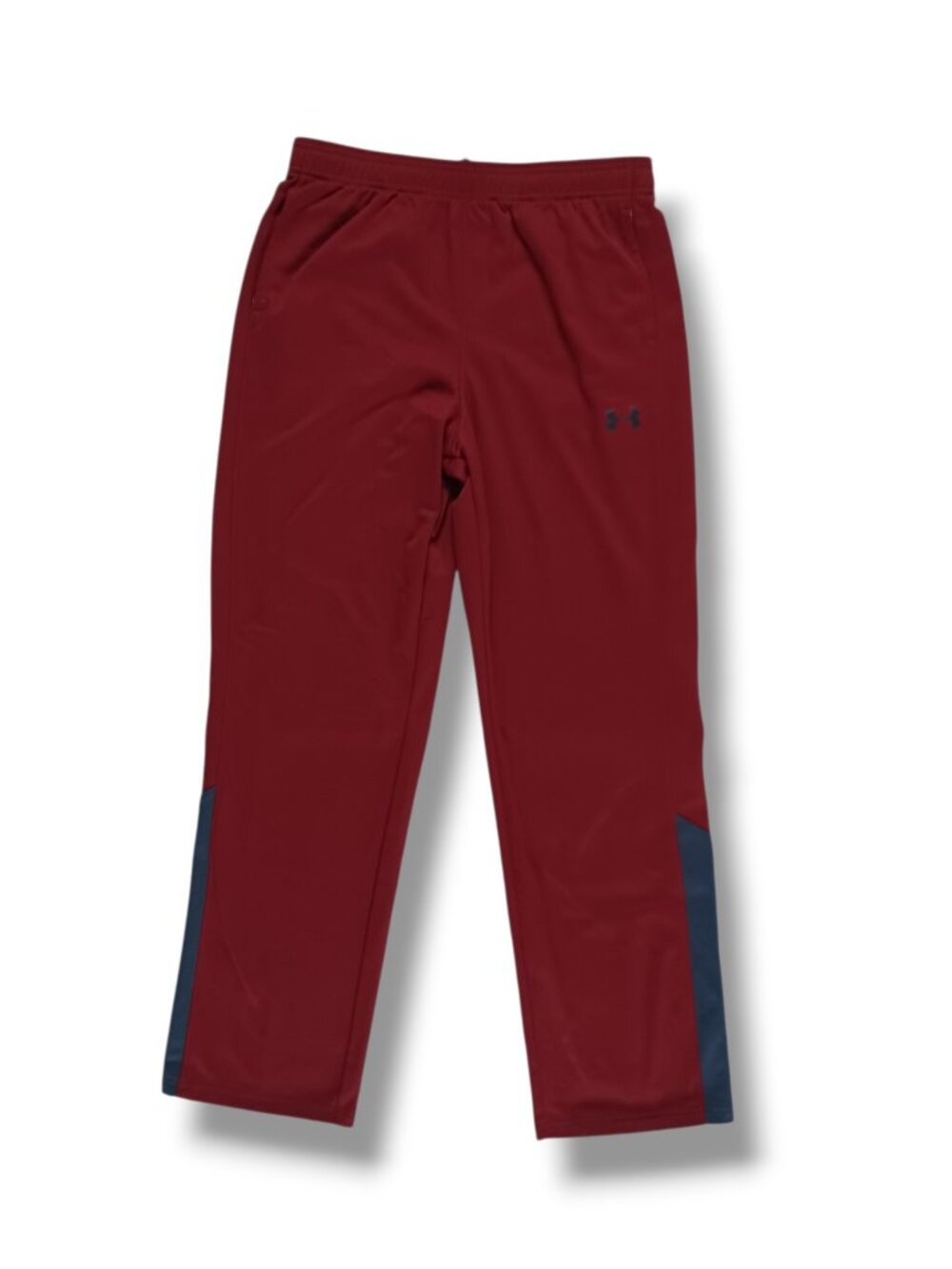 Under Armour Youth Fleece Sweatpants Track Pants Red Maroon Loose Fit Size YXL